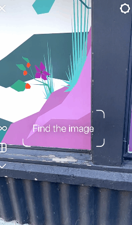 Artist artwork brought into augmented reality for the Augment Seattle Festival