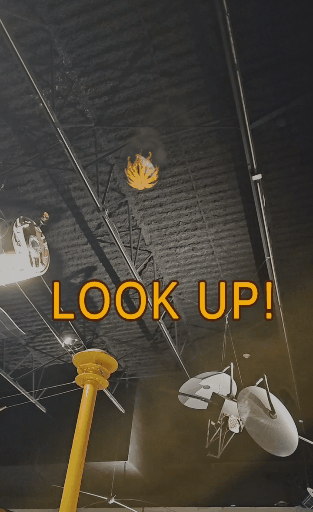 Animated meteor crash experience inside the Space Centre