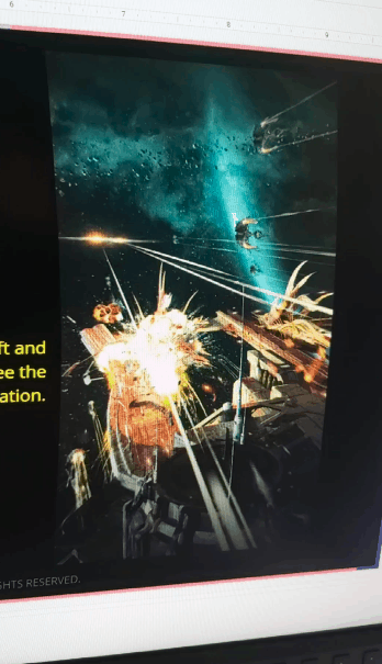 3D AR conversion of Star Atlas concept art